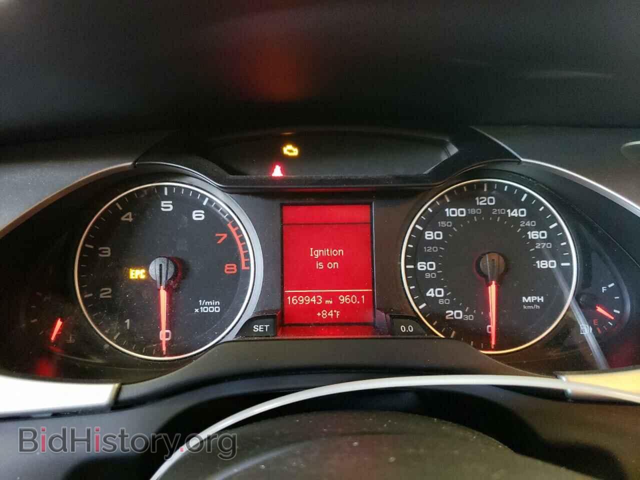 2012 AUDI A4 - VIN: WAUDFAFL6CA116290 - Фото 9