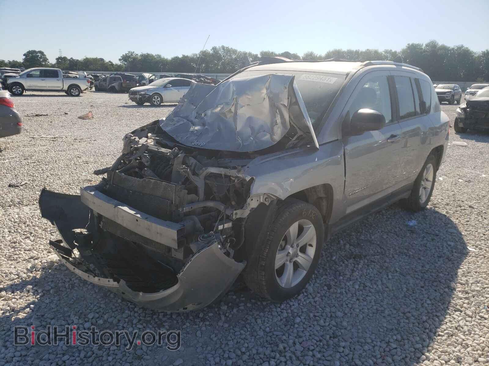 2015 JEEP COMPASS - VIN: 1C4NJCBB3FD186587 - Фото 2