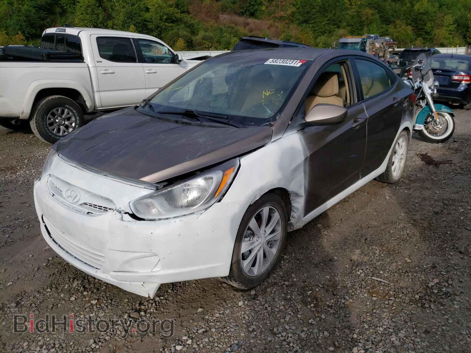 2012 HYUNDAI ACCENT - VIN: KMHCU4AE9CU115918 - Фото 2