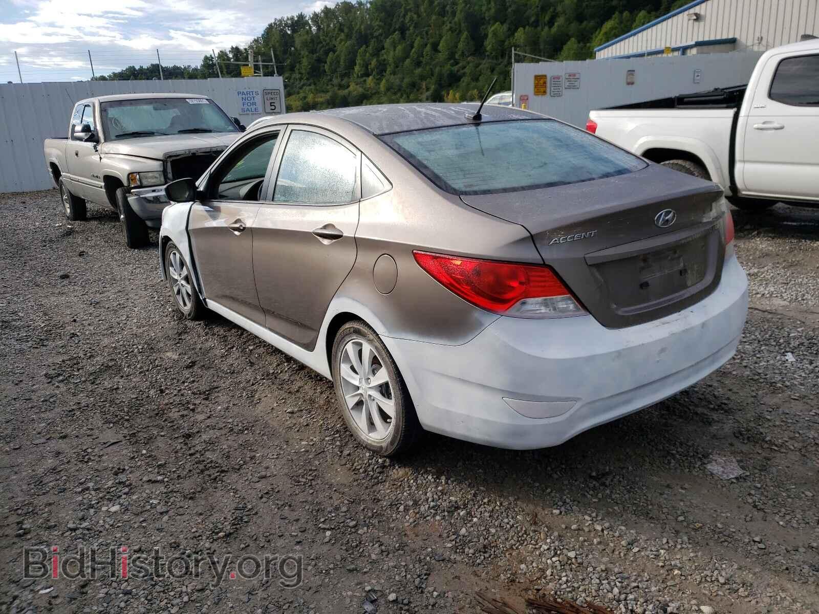 2012 HYUNDAI ACCENT - VIN: KMHCU4AE9CU115918 - Фото 3