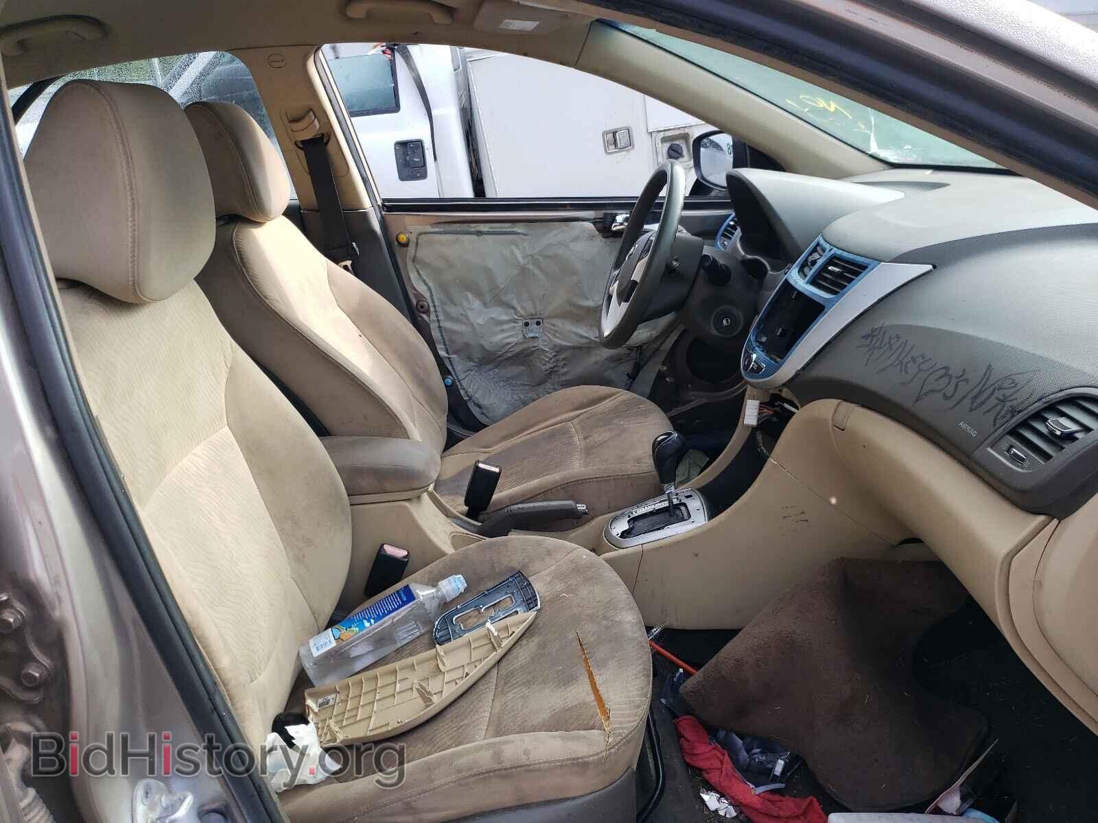 2012 HYUNDAI ACCENT - VIN: KMHCU4AE9CU115918 - Фото 5