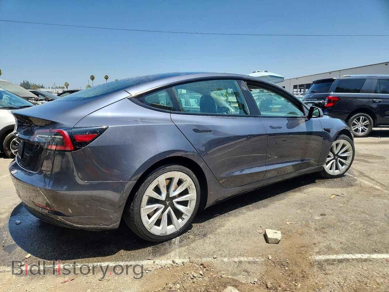 2022 TESLA MODEL 3 - VIN: 5YJ3E1EA2NF187126 - Photo 3