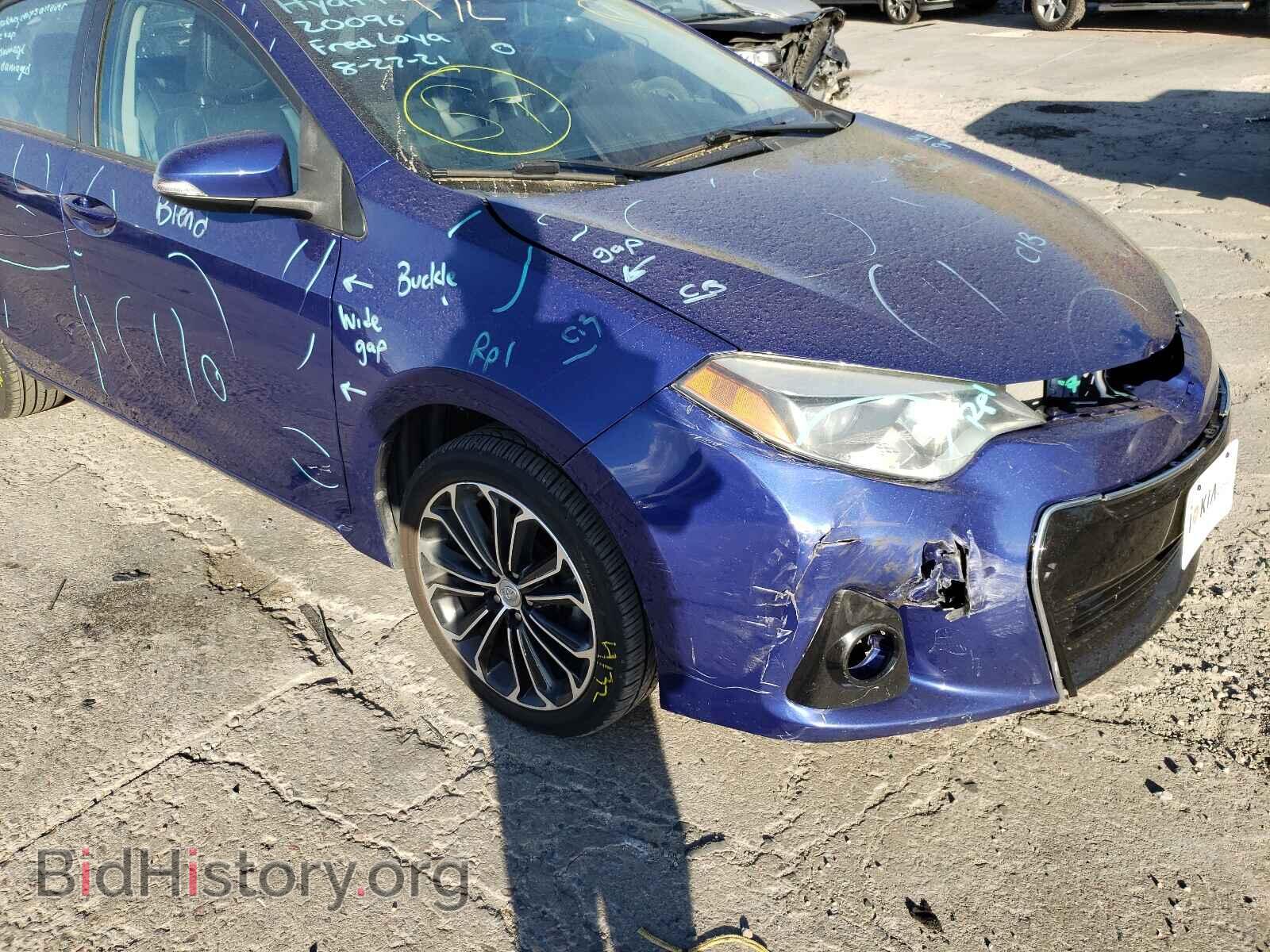2014 TOYOTA COROLLA - VIN: 5YFBURHE7EP111482 - Фото 9