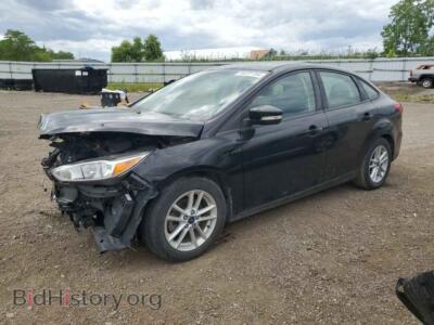 2017 Ford FOCUS SE, черный — VIN 1FADP3F23HL341304, Copart