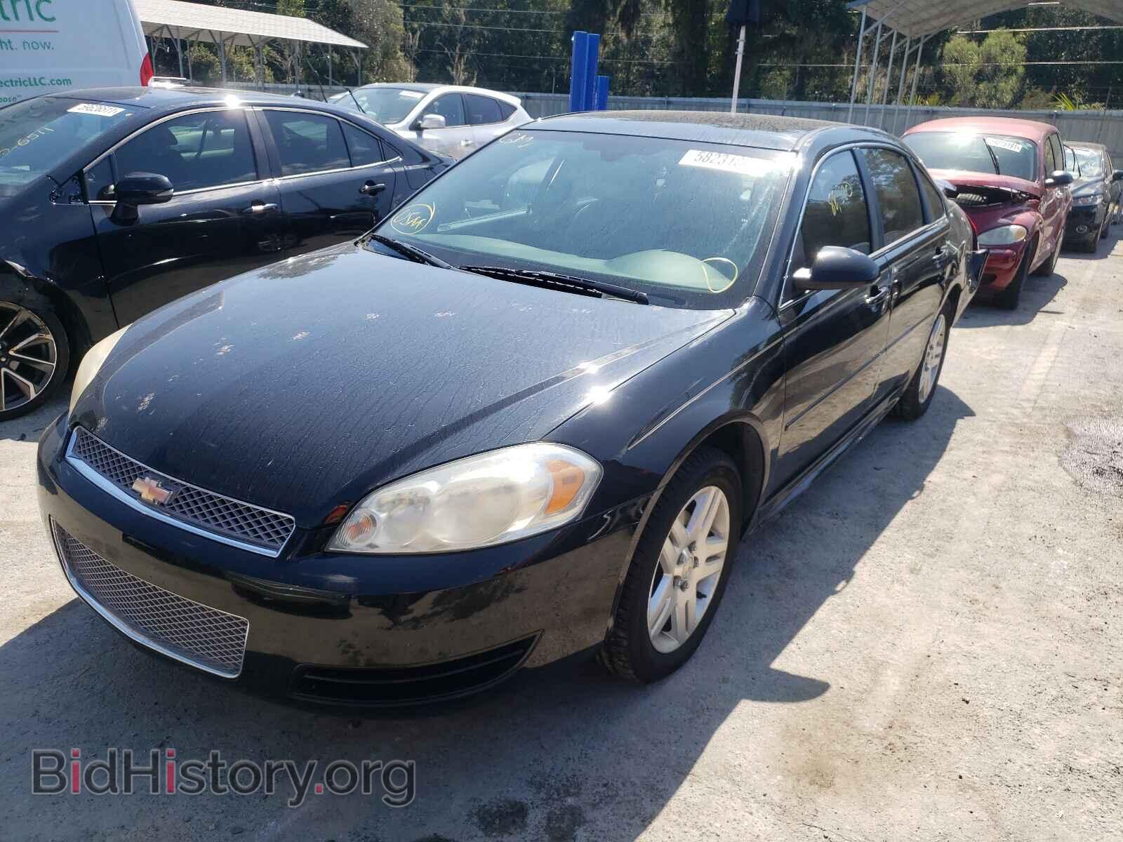2012 CHEVROLET IMPALA - VIN: 2G1WB5E30C1124730 - Фото 2