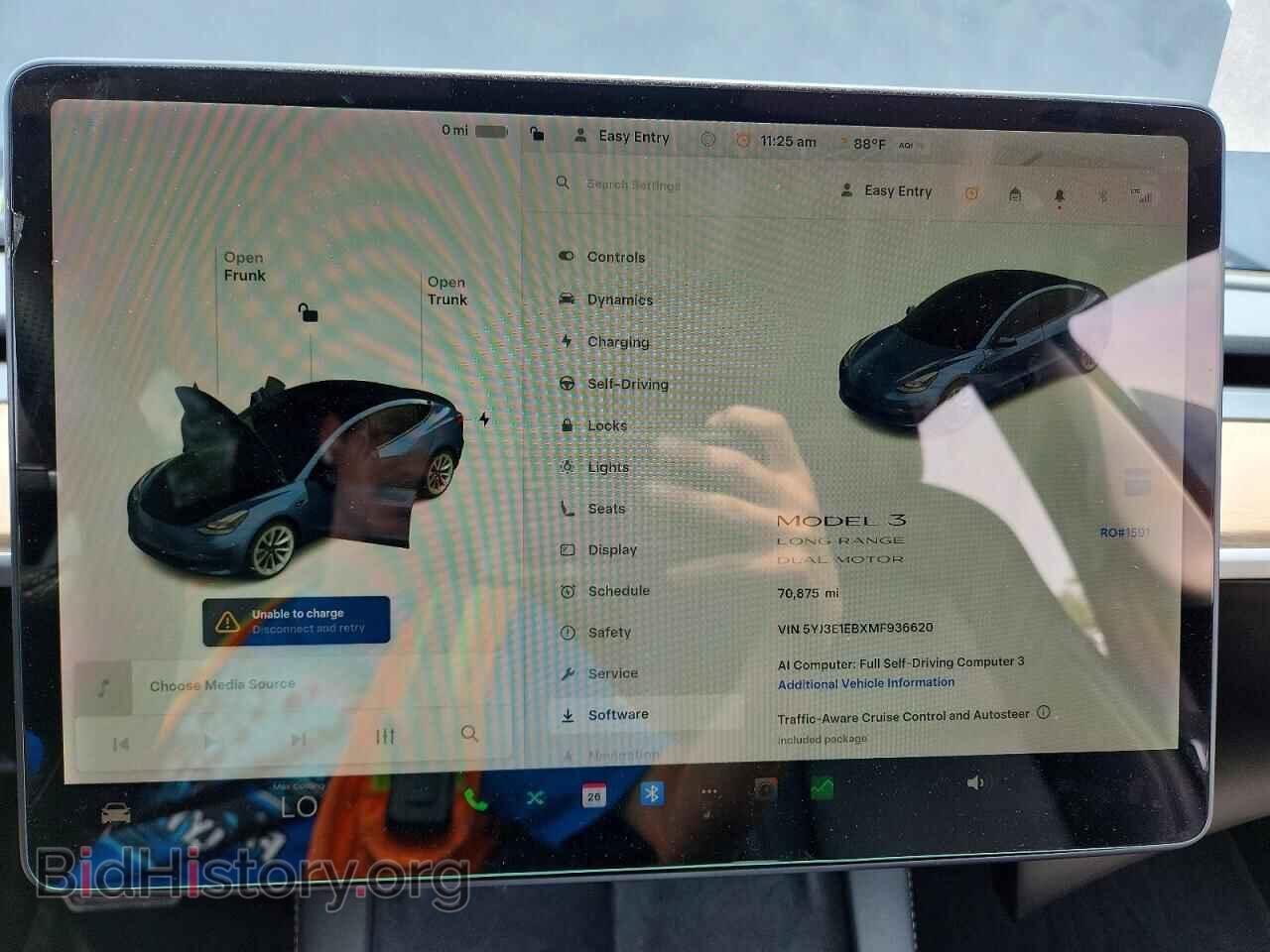 2021 TESLA MODEL 3 - VIN: 5YJ3E1EBXMF936620 - Photo 9