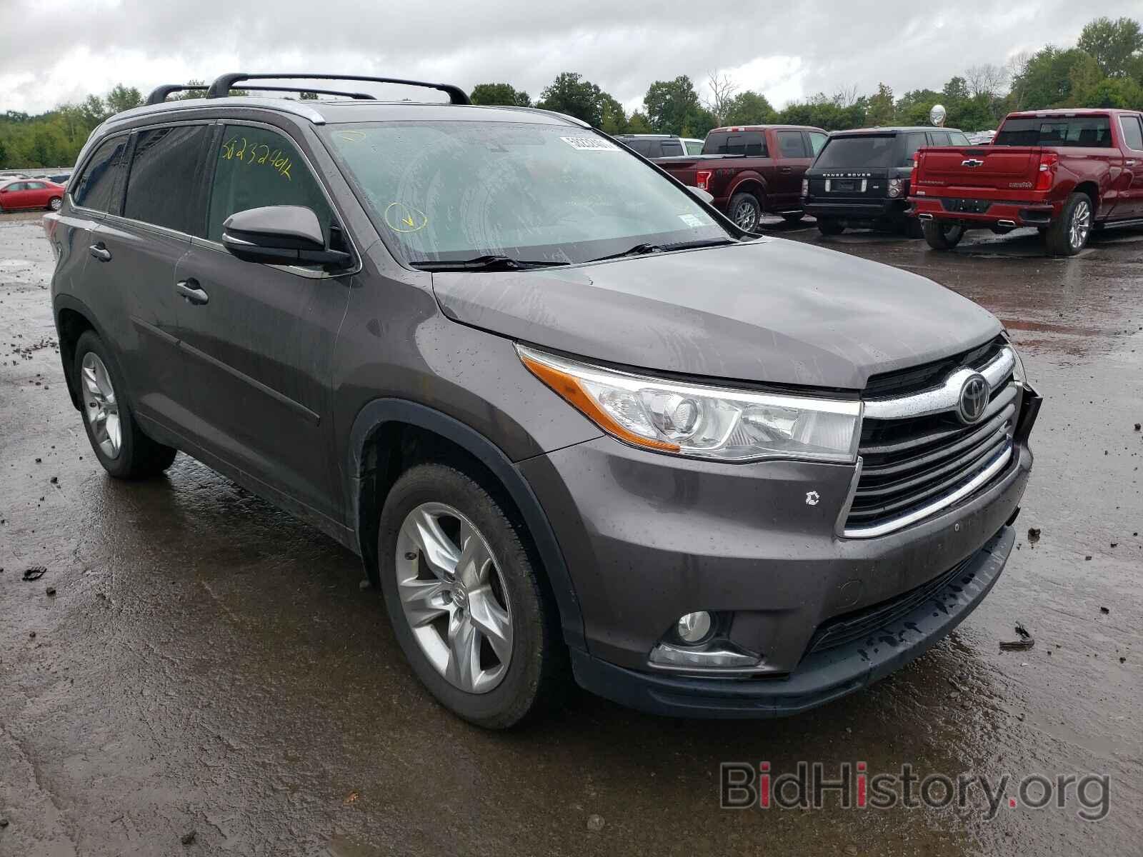 Photo 5TDDKRFH4FS088862 - TOYOTA HIGHLANDER 2015