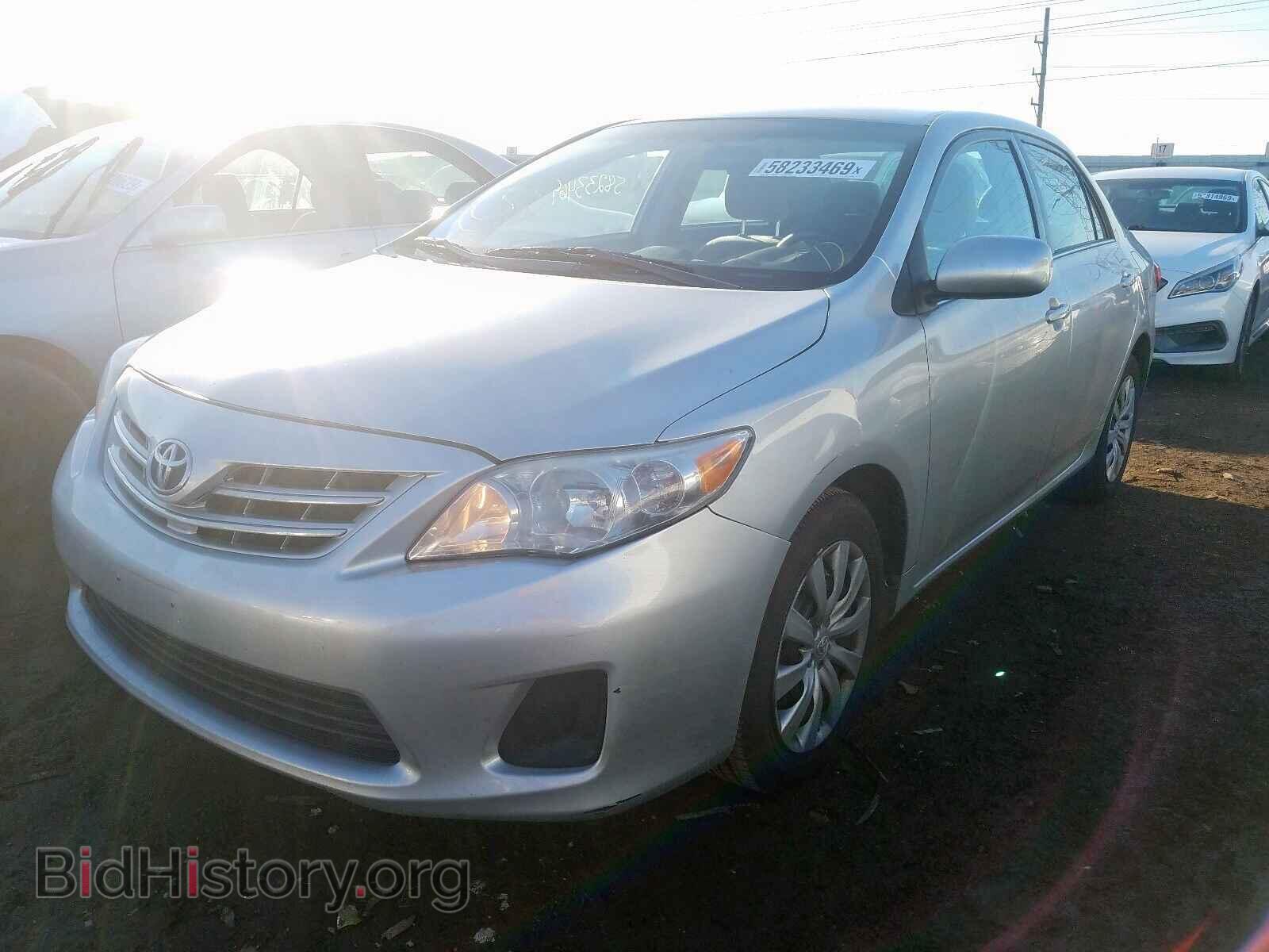 2013 TOYOTA COROLLA BA - VIN: 2T1BU4EE9DC112686 - Фото 2
