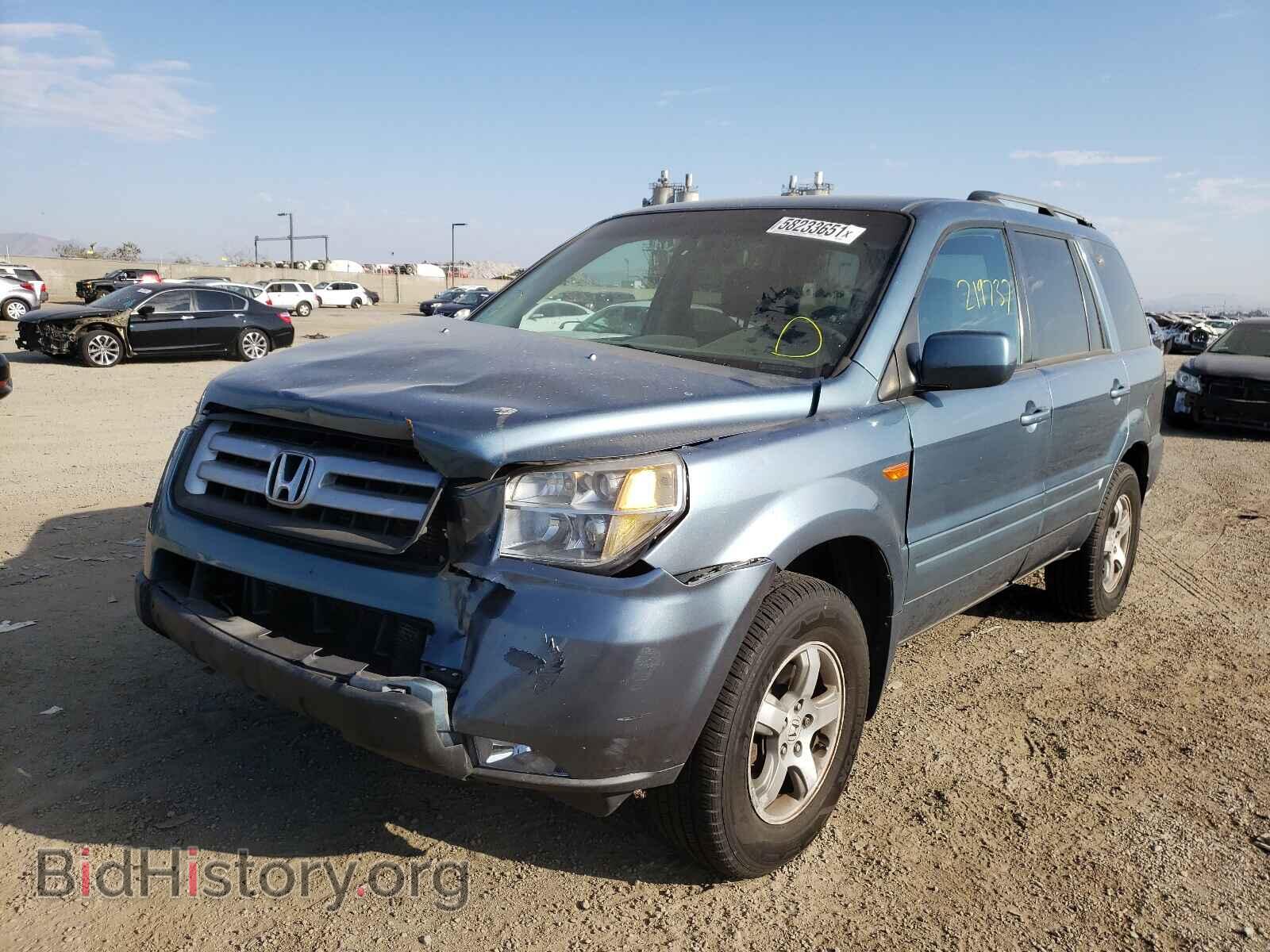 2007 HONDA PILOT - VIN: 5FNYF18577B008339 - Фото 2