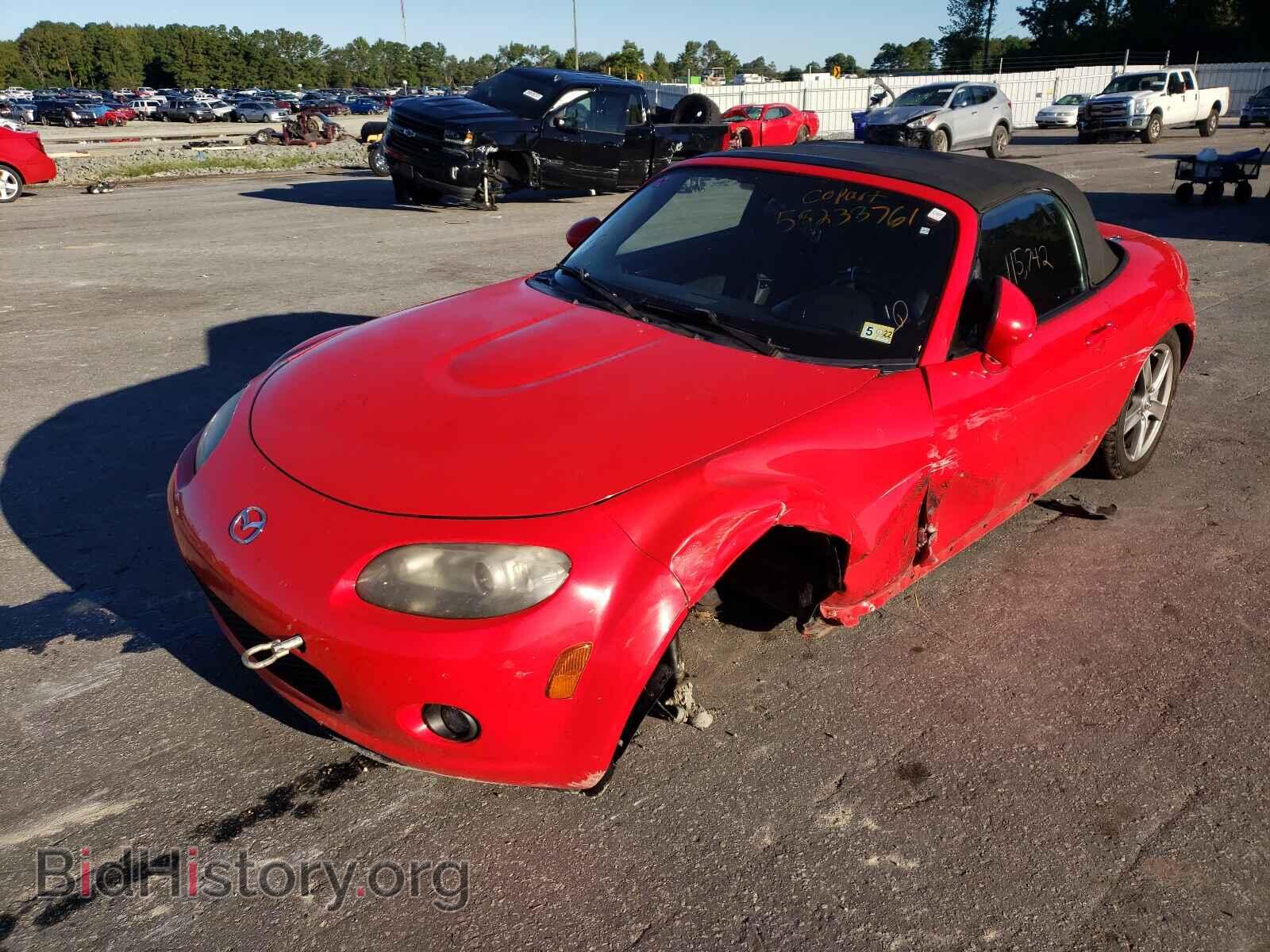 2006 MAZDA MX5 - VIN: JM1NC25F360105470 - Фото 2
