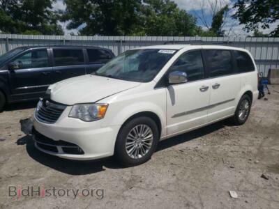 2013 Chrysler MINIVAN Touring L, белый — VIN 2C4RC1CG7DR614519, Copart