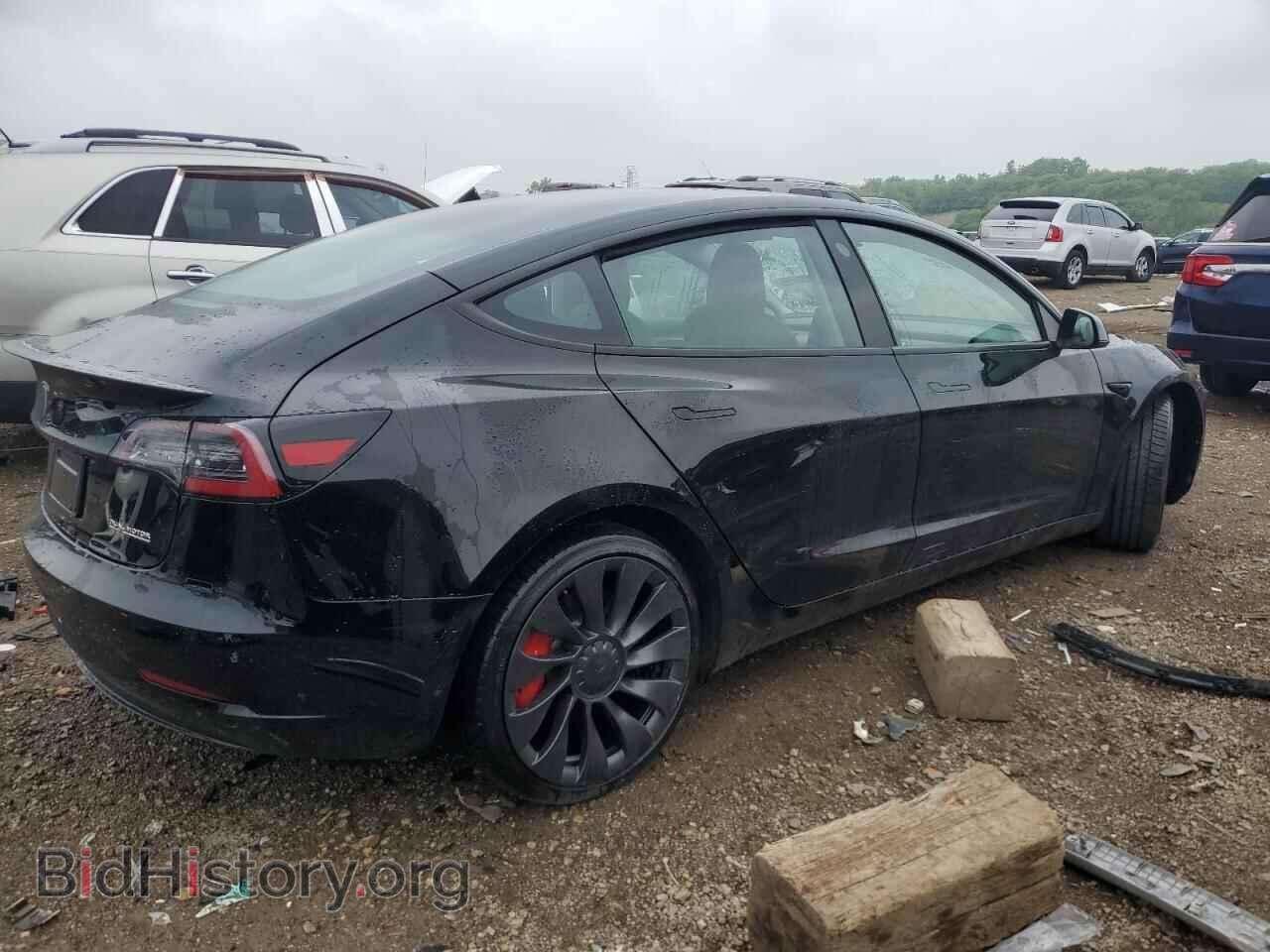 2022 TESLA MODEL 3 - VIN: 5YJ3E1EC2NF179786 - Фото 3