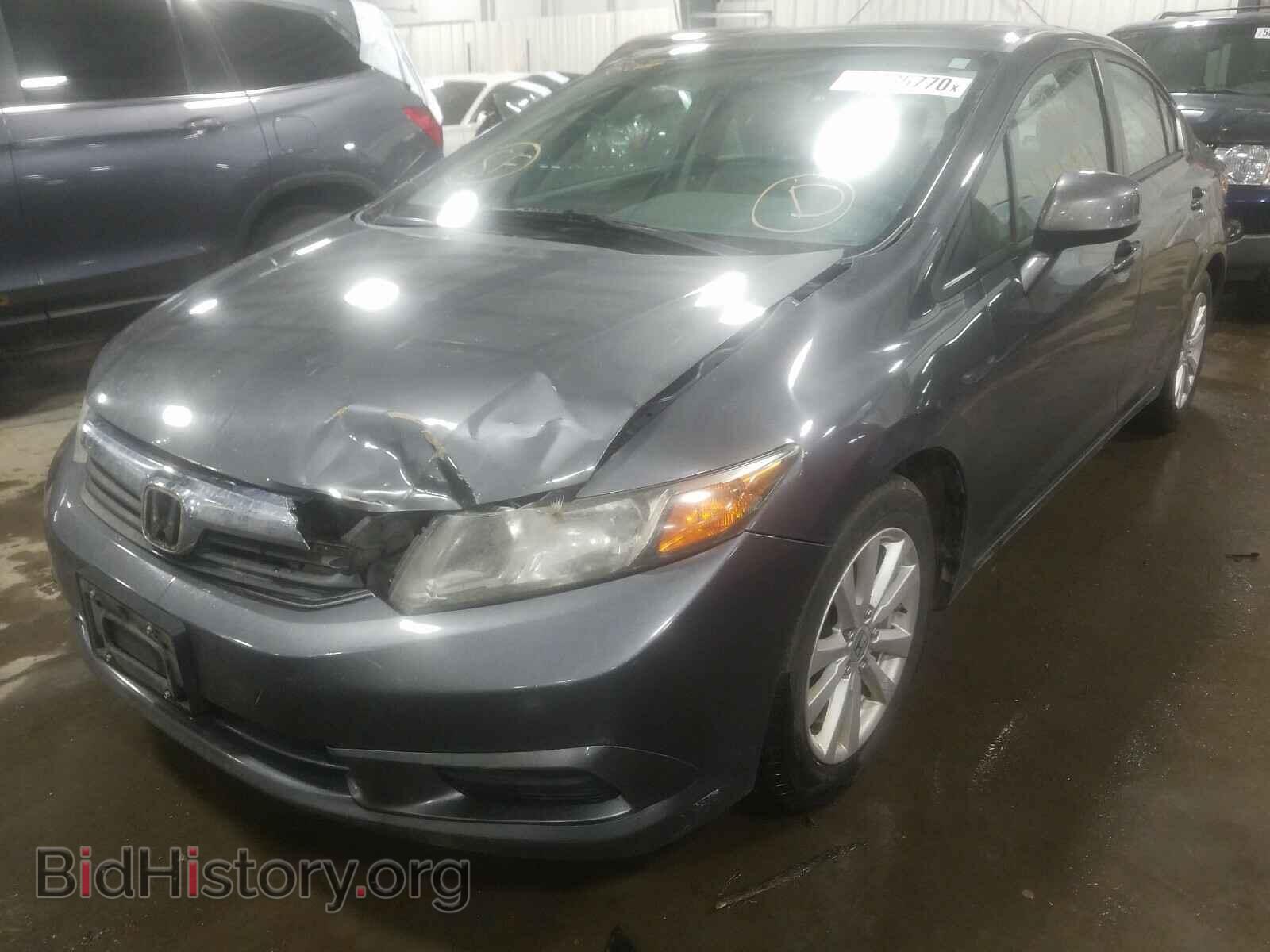 2012 HONDA CIVIC - VIN: 2HGFB2F94CH521312 - Фото 2