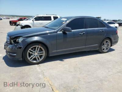 2013 Mercedes-Benz C-CLASS 250, серый — VIN WDDGF4HB9DG098765, Copart