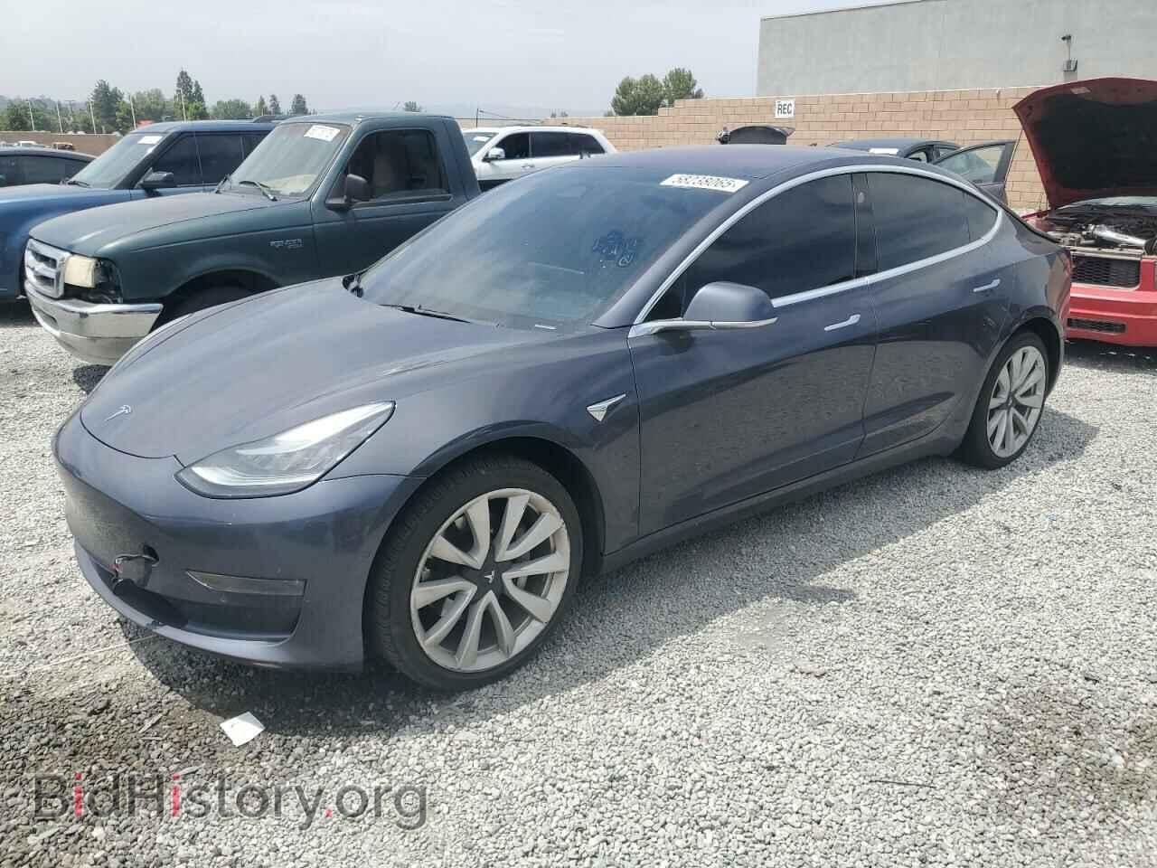 Photo 5YJ3E1EA1JF010853 - TESLA MODEL 3 2018