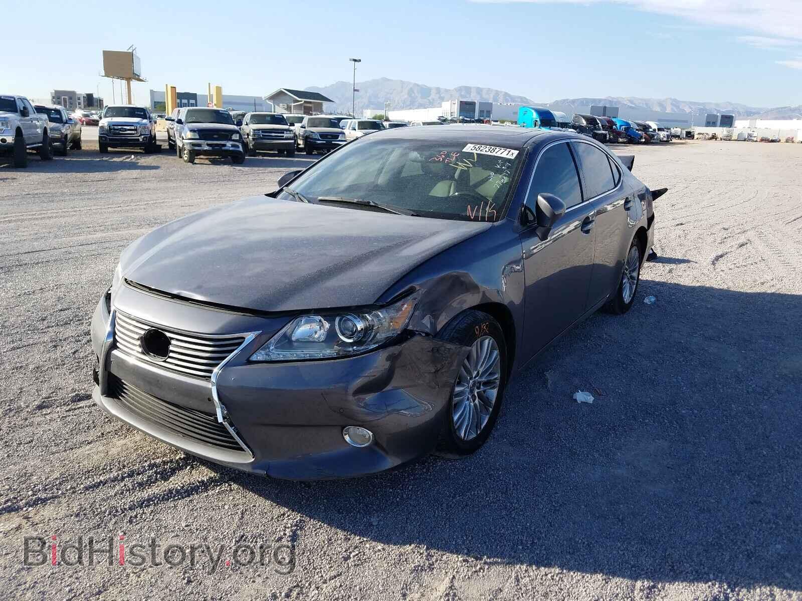 2013 LEXUS ES350 - VIN: JTHBK1GG7D2082202 - Фото 2