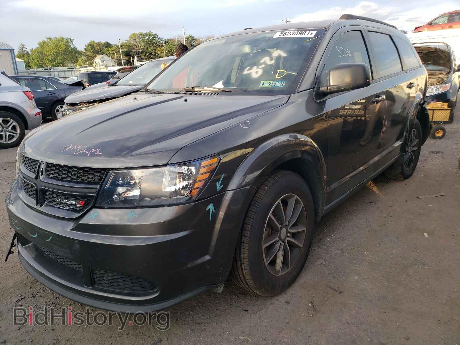 2017 DODGE JOURNEY - VIN: 3C4PDCAB3HT568228 - Фото 2