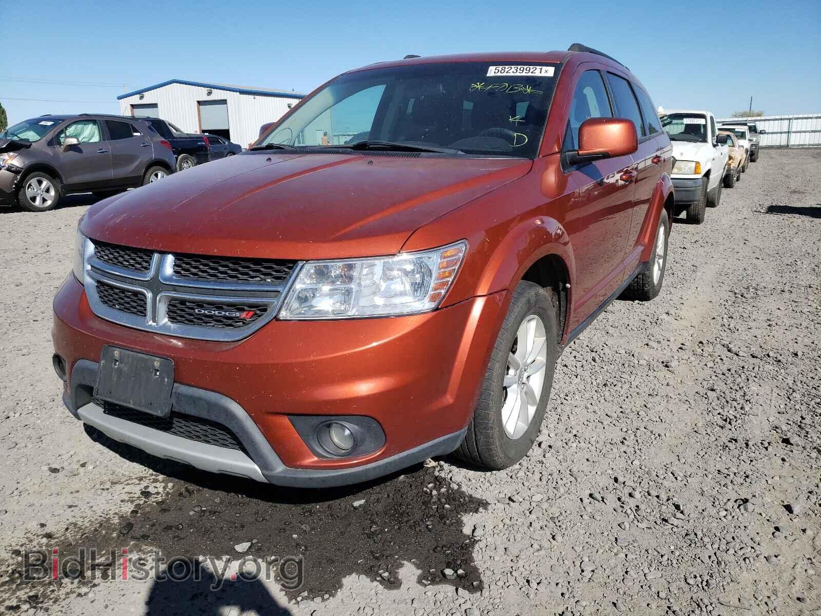 2014 DODGE JOURNEY - VIN: 3C4PDDBGXET176536 - Фото 2