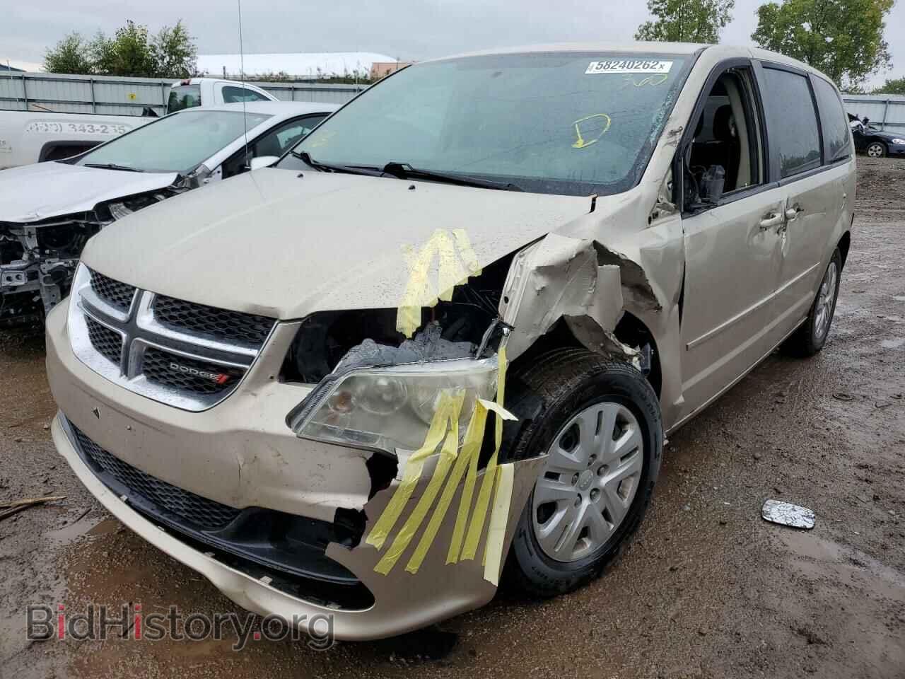 2014 DODGE CARAVAN - VIN: 2C4RDGBG4ER355538 - Фото 2