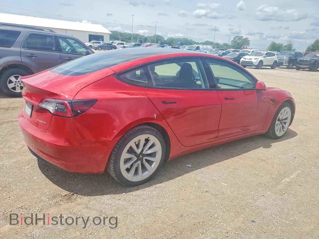 2022 TESLA MODEL 3 - VIN: 5YJ3E1EB0NF185576 - Photo 3