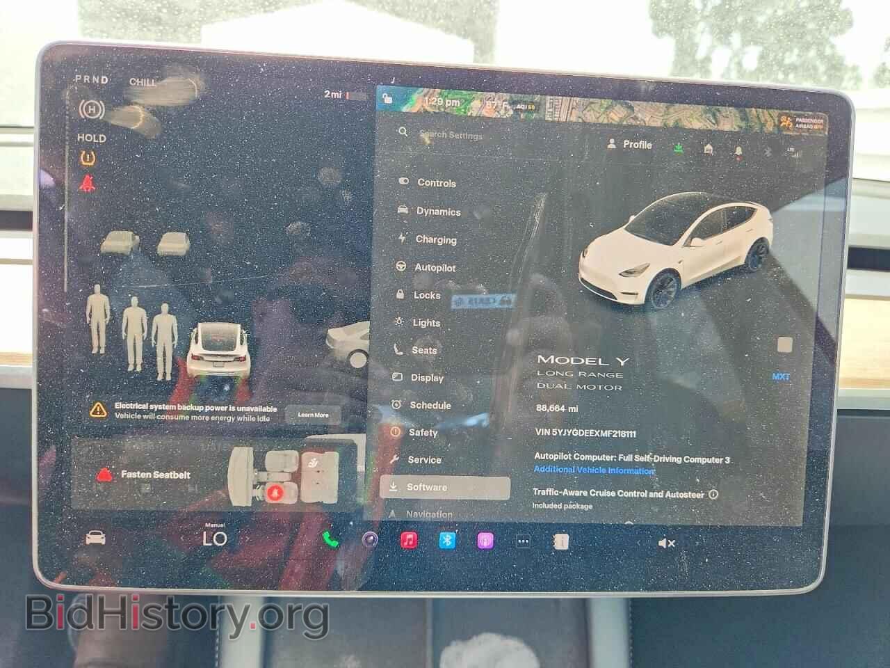 2021 TESLA MODEL Y - VIN: 5YJYGDEEXMF218111 - Photo 9