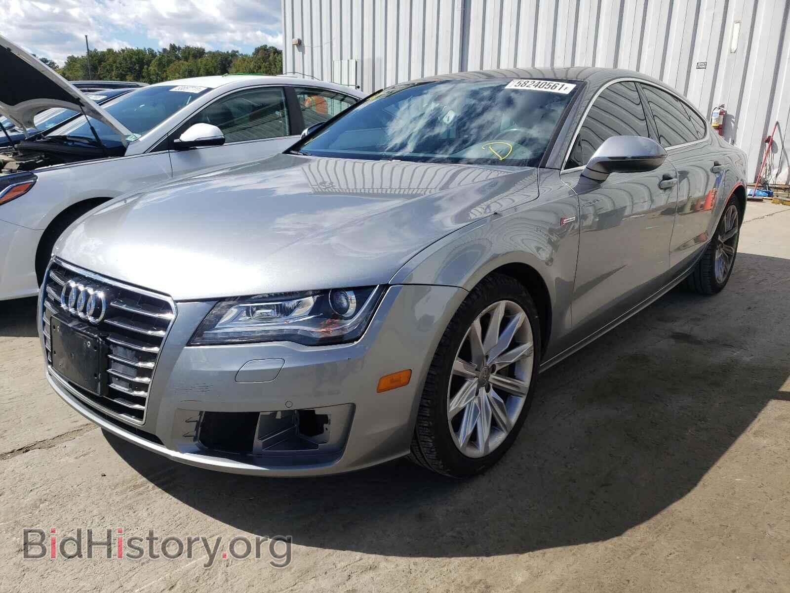 2012 AUDI A7 - VIN: WAUYGAFC8CN111972 - Фото 2