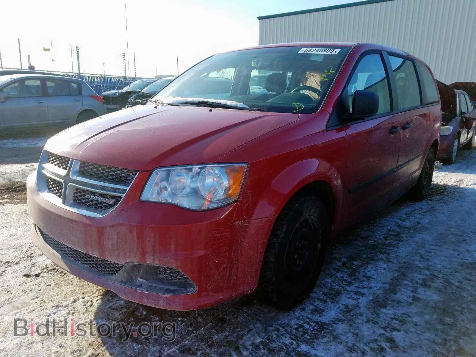 2013 DODGE CARAVAN - VIN: 2C4RDGBG7DR501574 - Фото 2