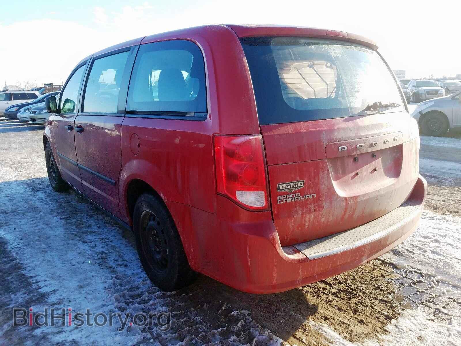 2013 DODGE CARAVAN - VIN: 2C4RDGBG7DR501574 - Фото 3