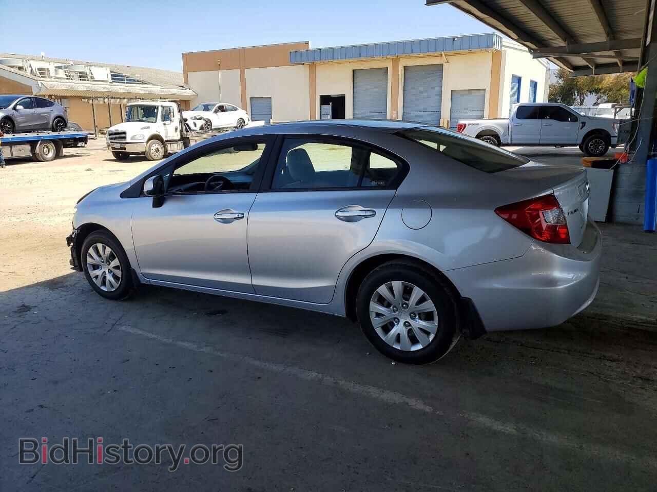 2012 HONDA CIVIC - VIN: 2HGFB2F56CH578656 - Фото 2