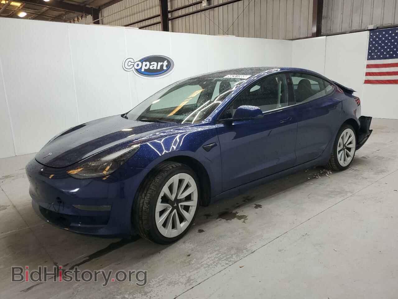 Фотография 5YJ3E1EA2NF371613 - TESLA MODEL 3 2022