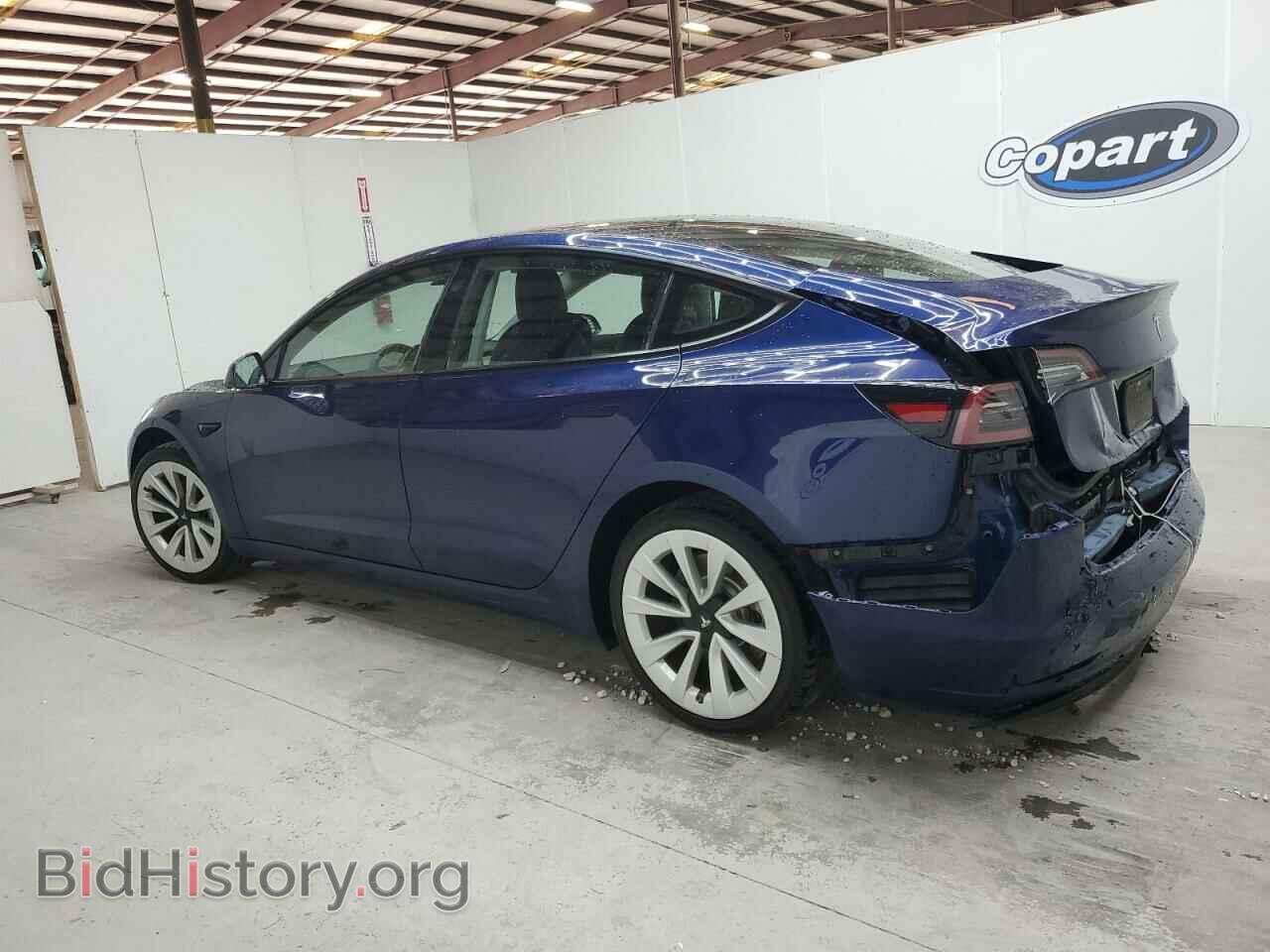 2022 TESLA MODEL 3 - VIN: 5YJ3E1EA2NF371613 - Фото 2