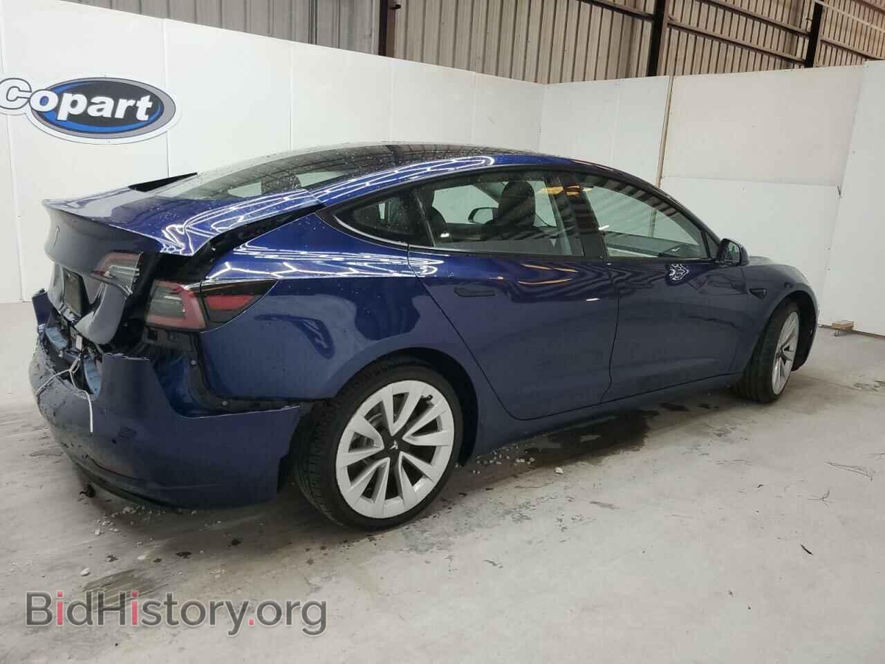 2022 TESLA MODEL 3 - VIN: 5YJ3E1EA2NF371613 - Фото 3