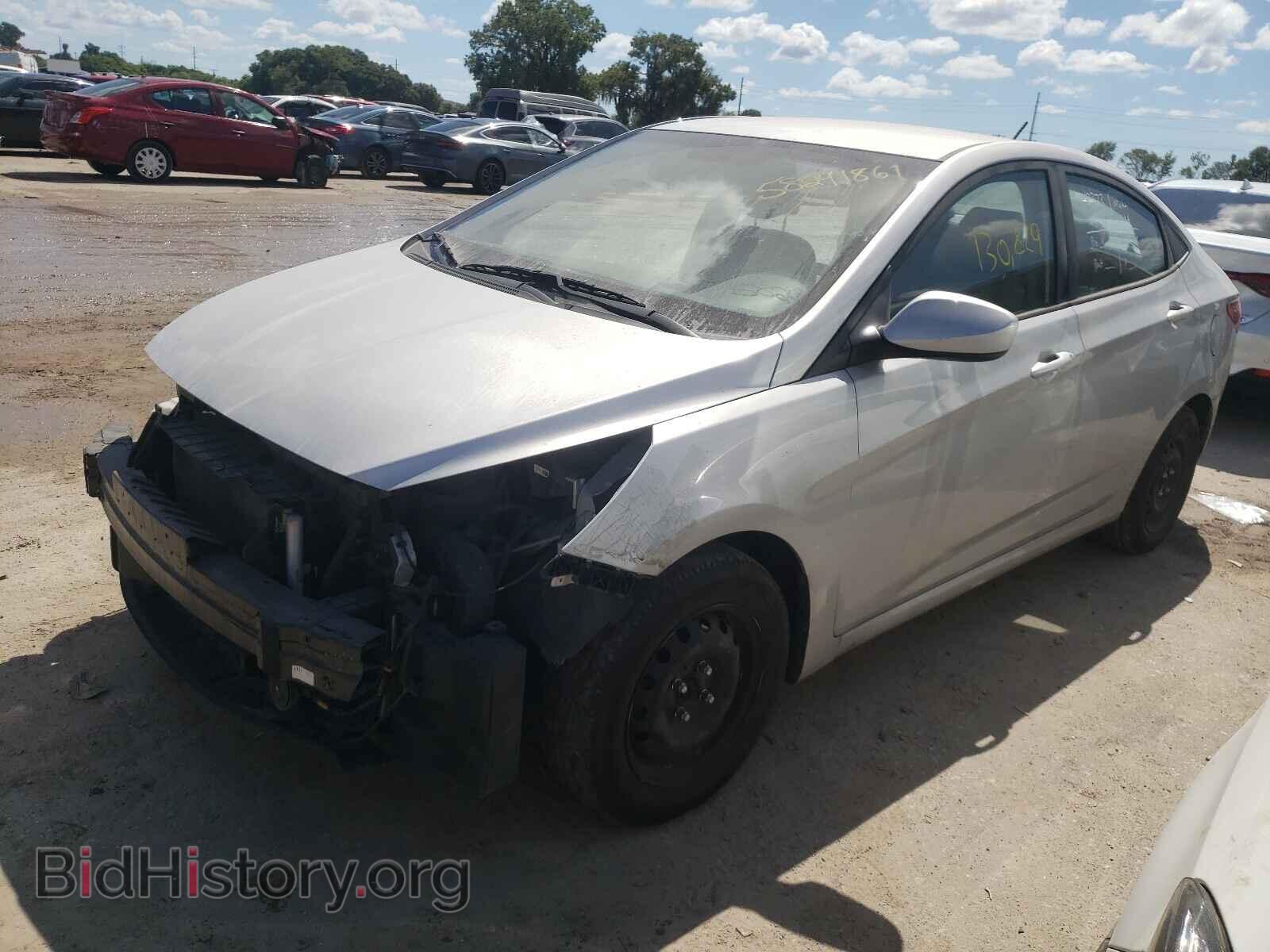 2017 HYUNDAI ACCENT - VIN: KMHCT4AE4HU290331 - Фото 2