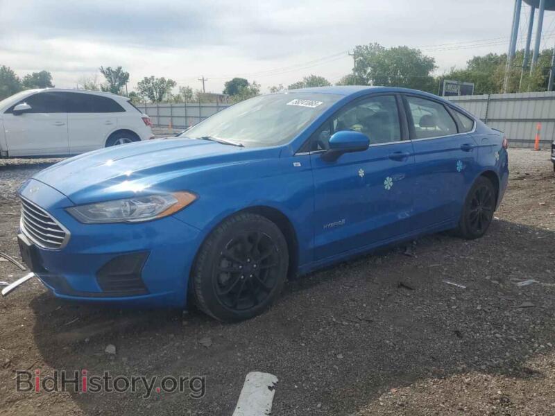 2019 Ford FUSION SE (VIN 3FA6P0LU7KR279427) — фото 1 из 12, Copart, повреждение: бок