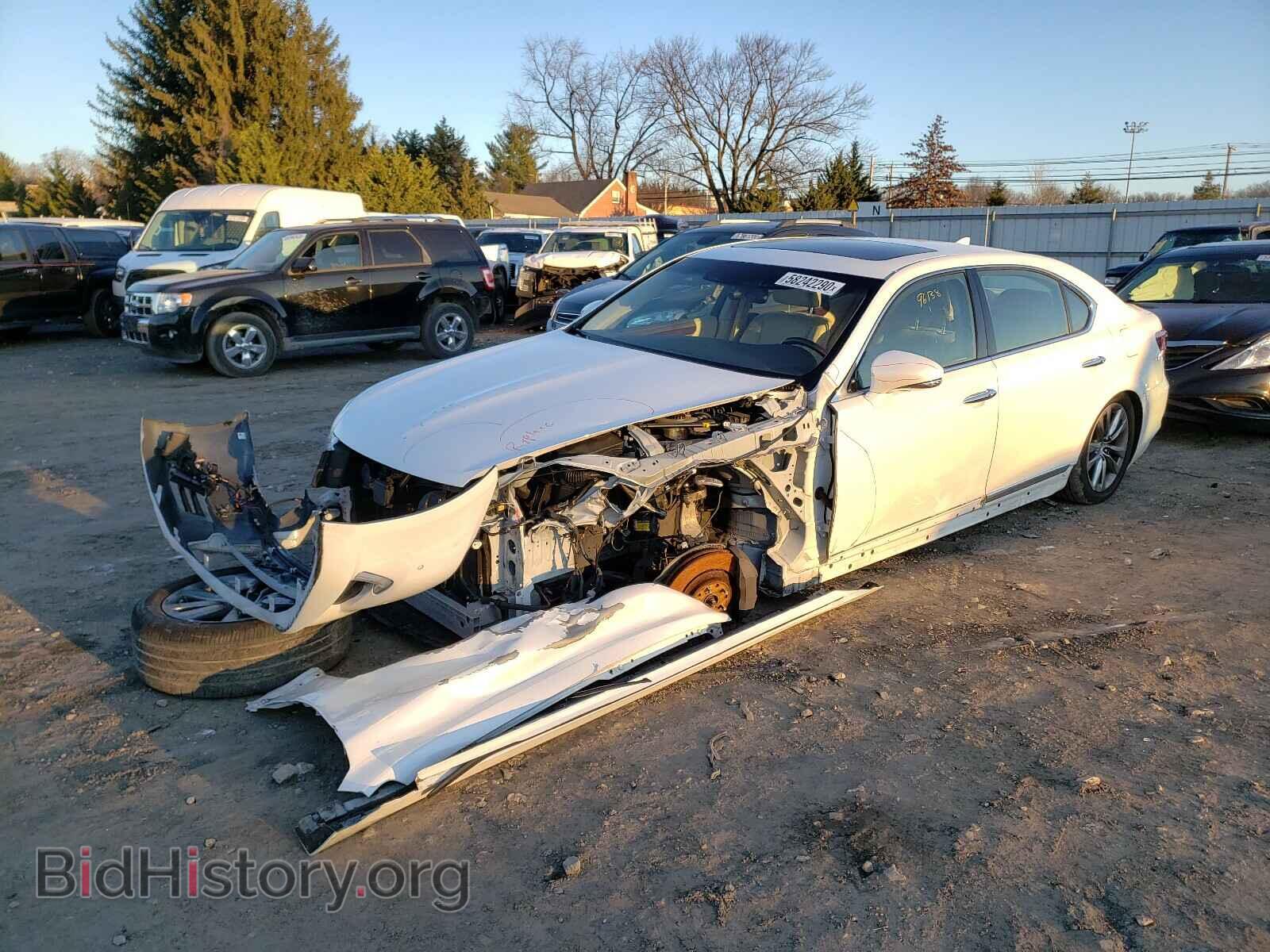2014 LEXUS LS460 - VIN: JTHDL1EF9E5006707 - Фото 2
