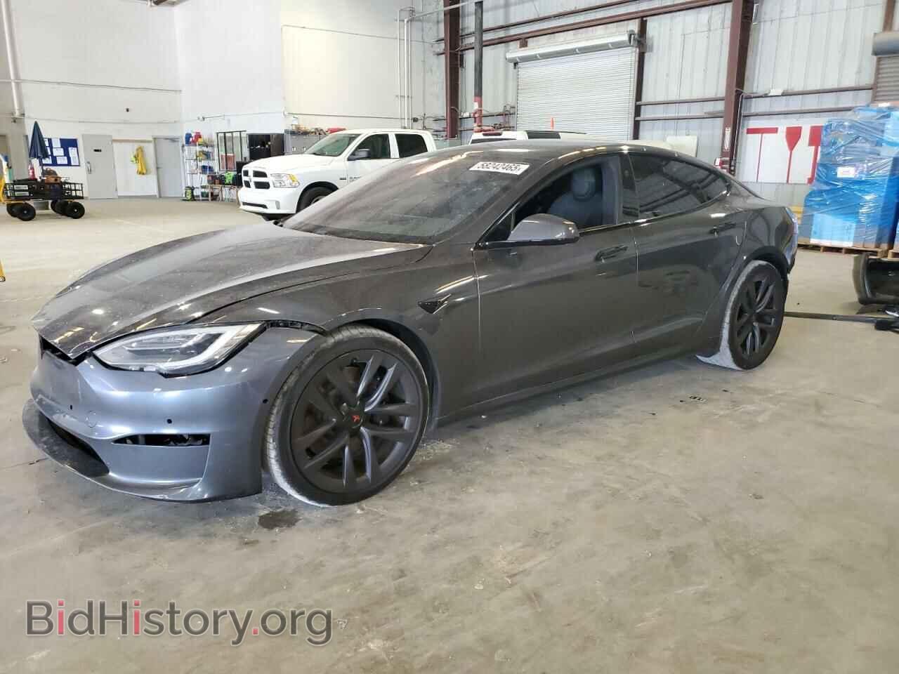 Photo 5YJSA1E51MF429302 - TESLA MODEL S 2021