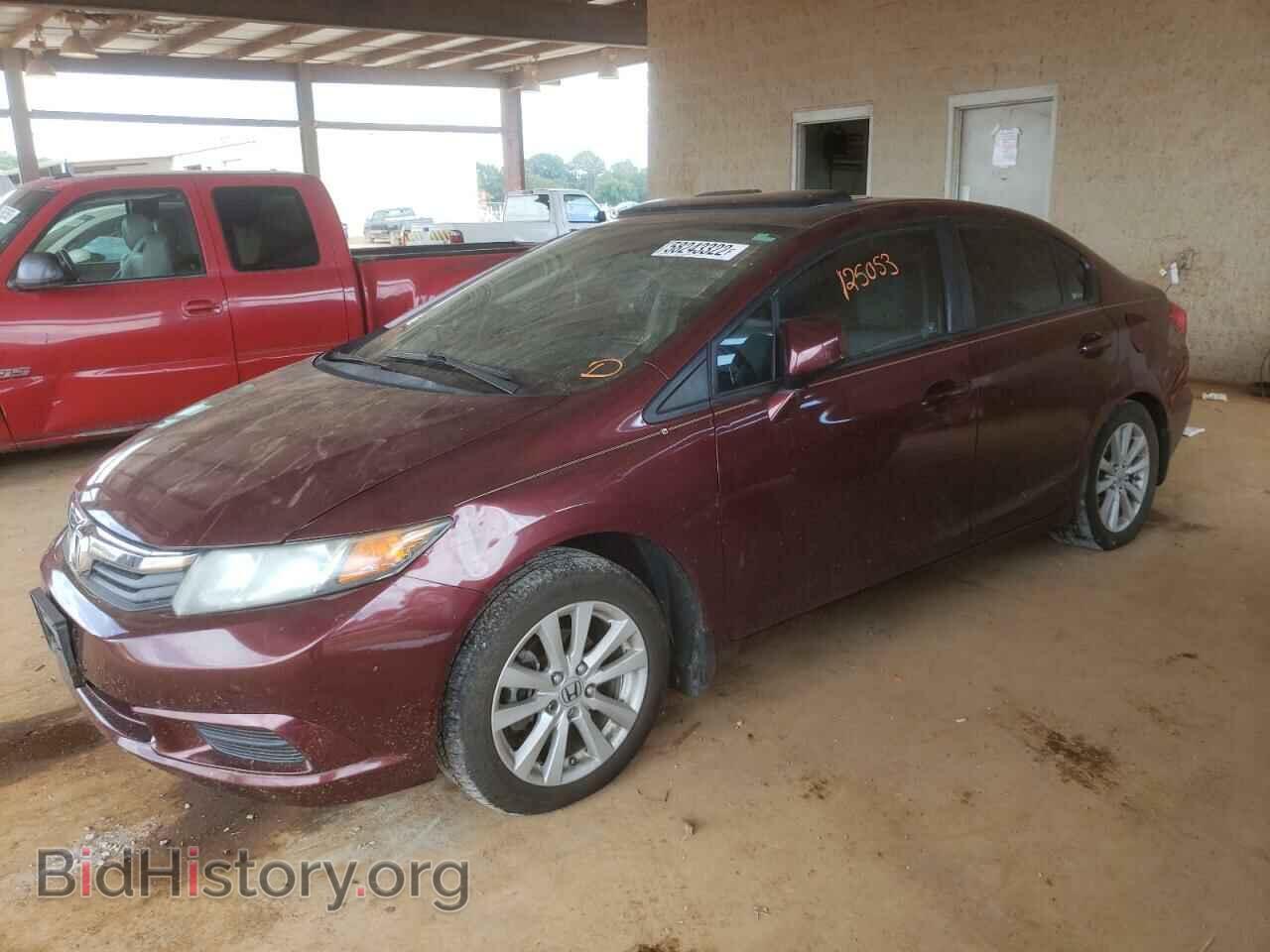 2012 HONDA CIVIC - VIN: 2HGFB2F89CH544642 - Фото 2
