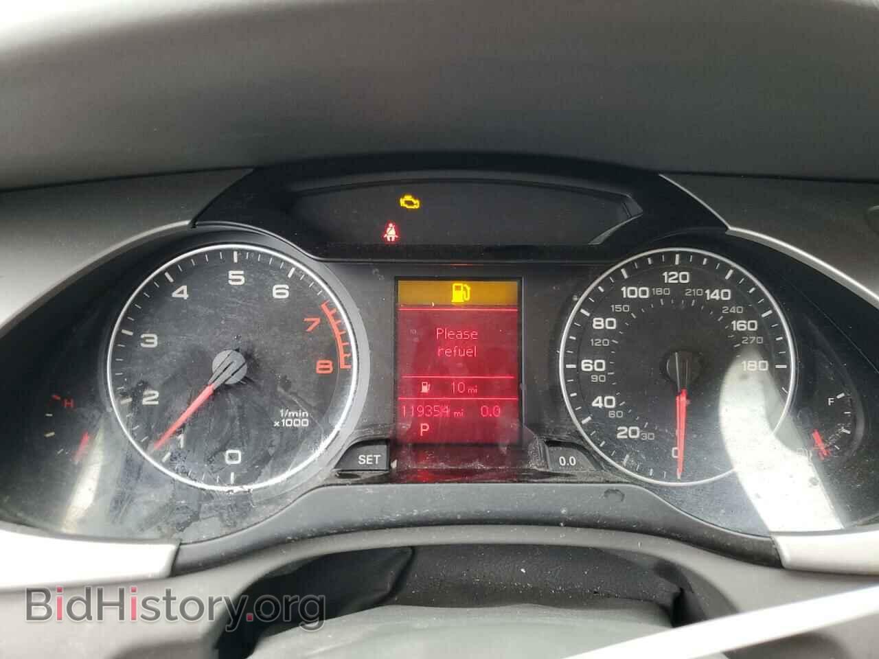 2012 AUDI A4 - VIN: WAUEFAFL1CA120266 - Фото 9