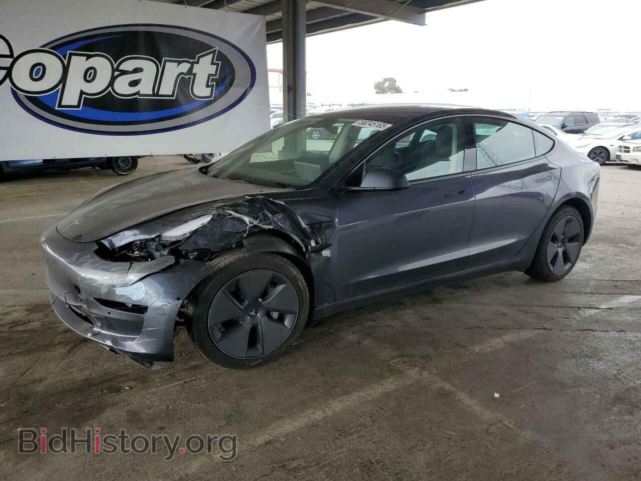 Фотография 5YJ3E1EB9NF263241 - TESLA MODEL 3 2022