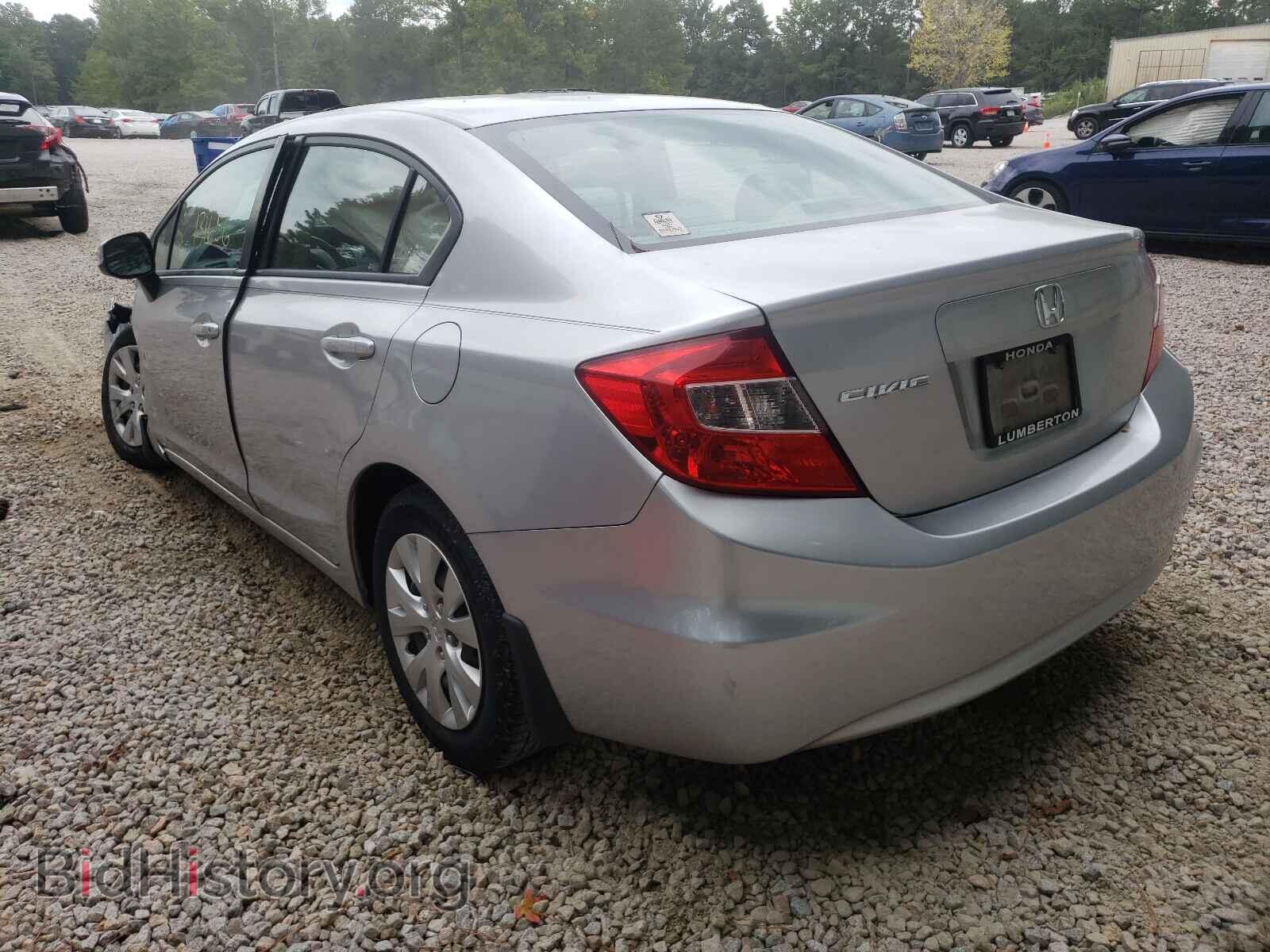 2012 HONDA CIVIC - VIN: 2HGFB2F56CH570721 - Фото 3