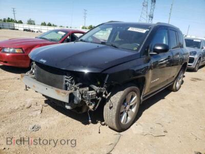 2012 Jeep COMPASS Latitude, черный — VIN 1C4NJCEB1CD678171, Copart