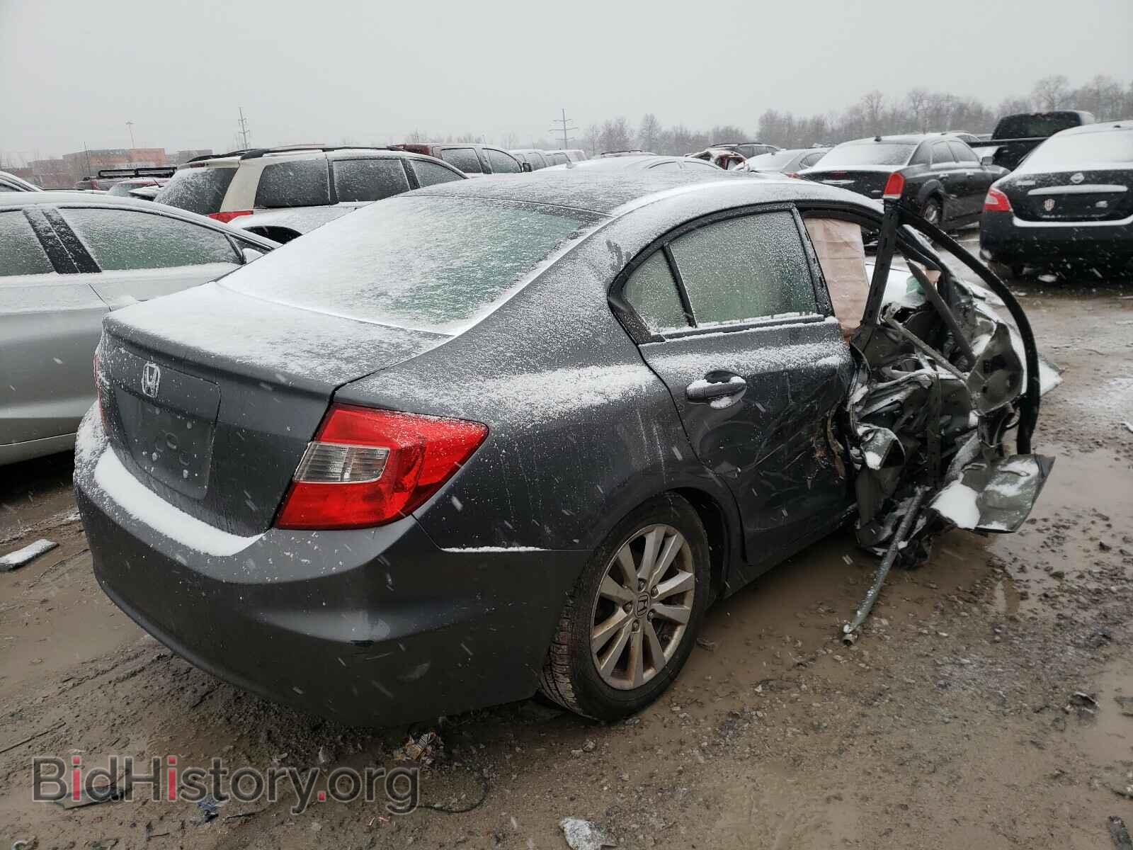 2012 HONDA CIVIC - VIN: 19XFB2F82CE050195 - Фото 4
