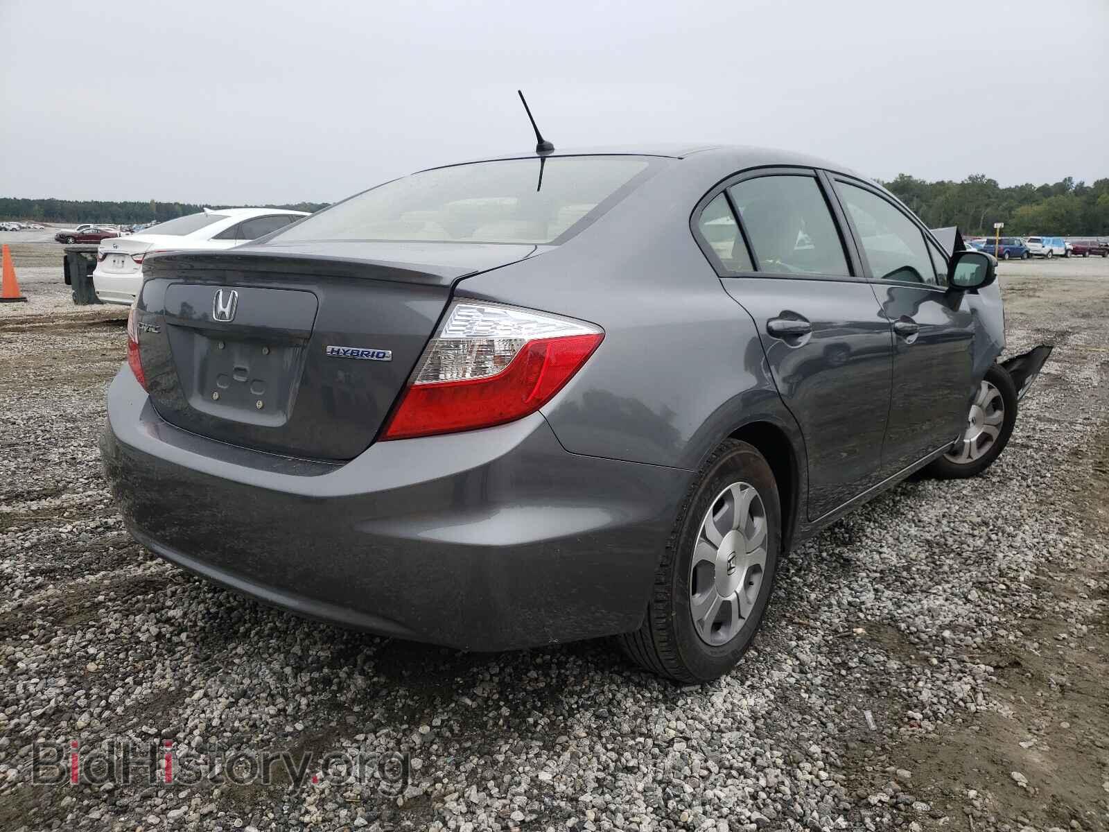 2012 HONDA CIVIC - VIN: JHMFB4F2XCS011261 - Photo 4
