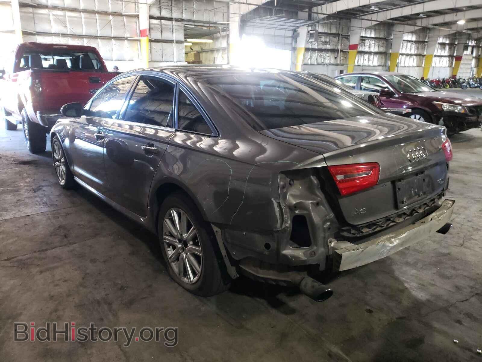 2013 AUDI A6 - VIN: WAUJGAFC1DN007505 - Фото 3