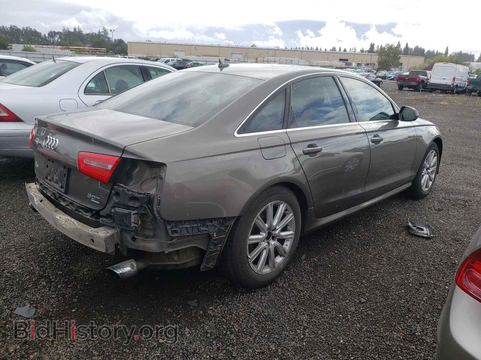 2013 AUDI A6 - VIN: WAUJGAFC1DN007505 - Фото 4
