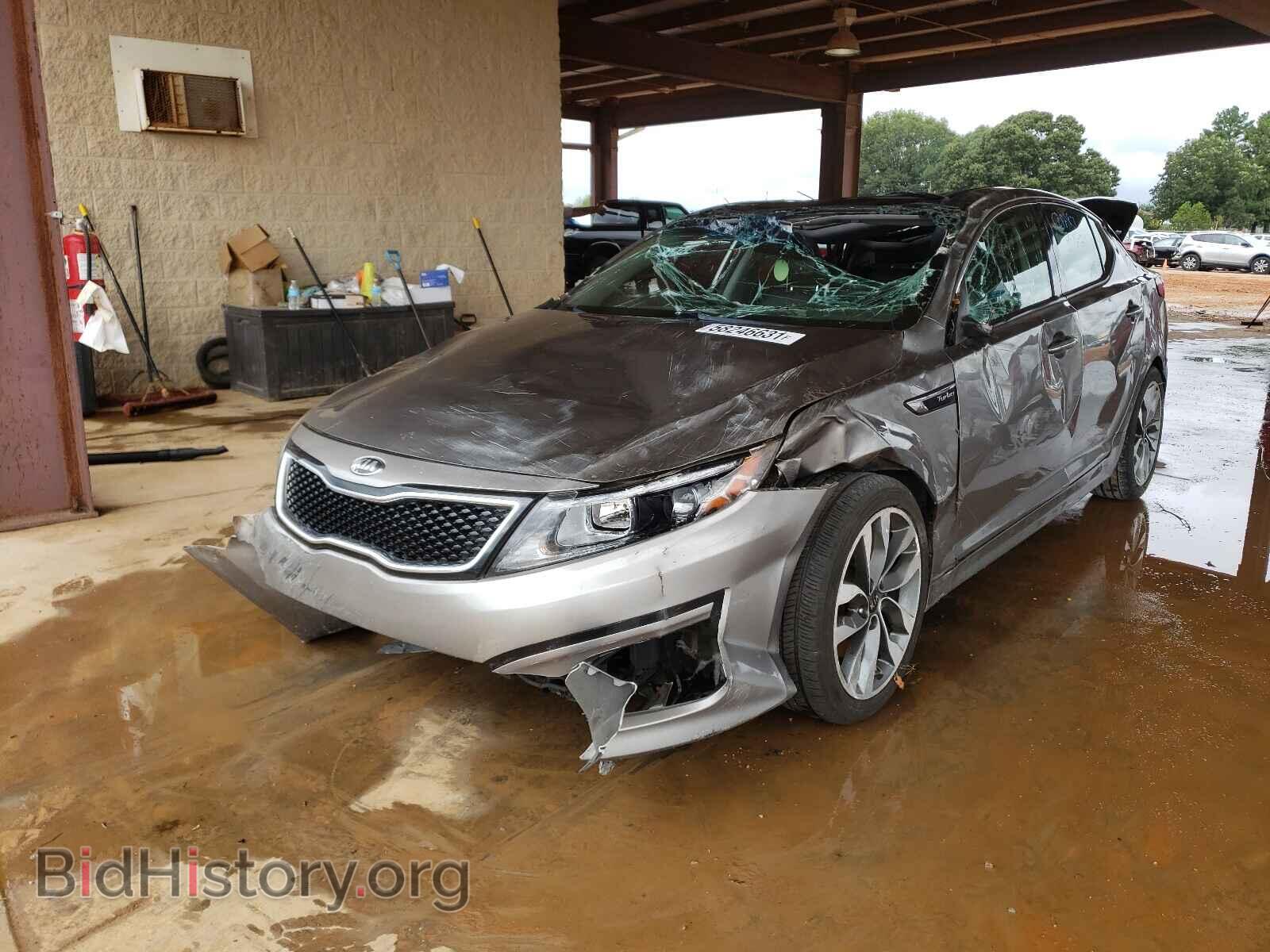 2014 KIA OPTIMA - VIN: 5XXGR4A66EG266725 - Фото 2