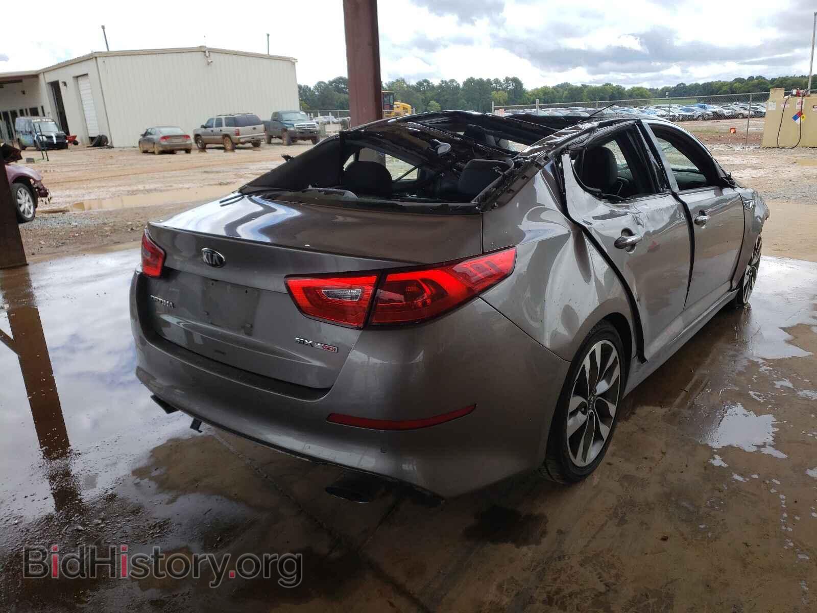2014 KIA OPTIMA - VIN: 5XXGR4A66EG266725 - Фото 4