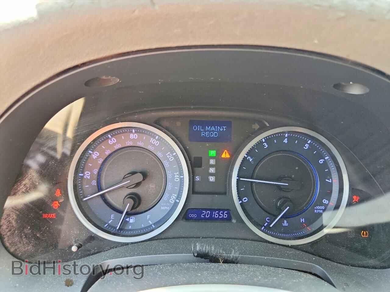 2012 LEXUS IS - VIN: JTHBF5C23C5159554 - Фото 9