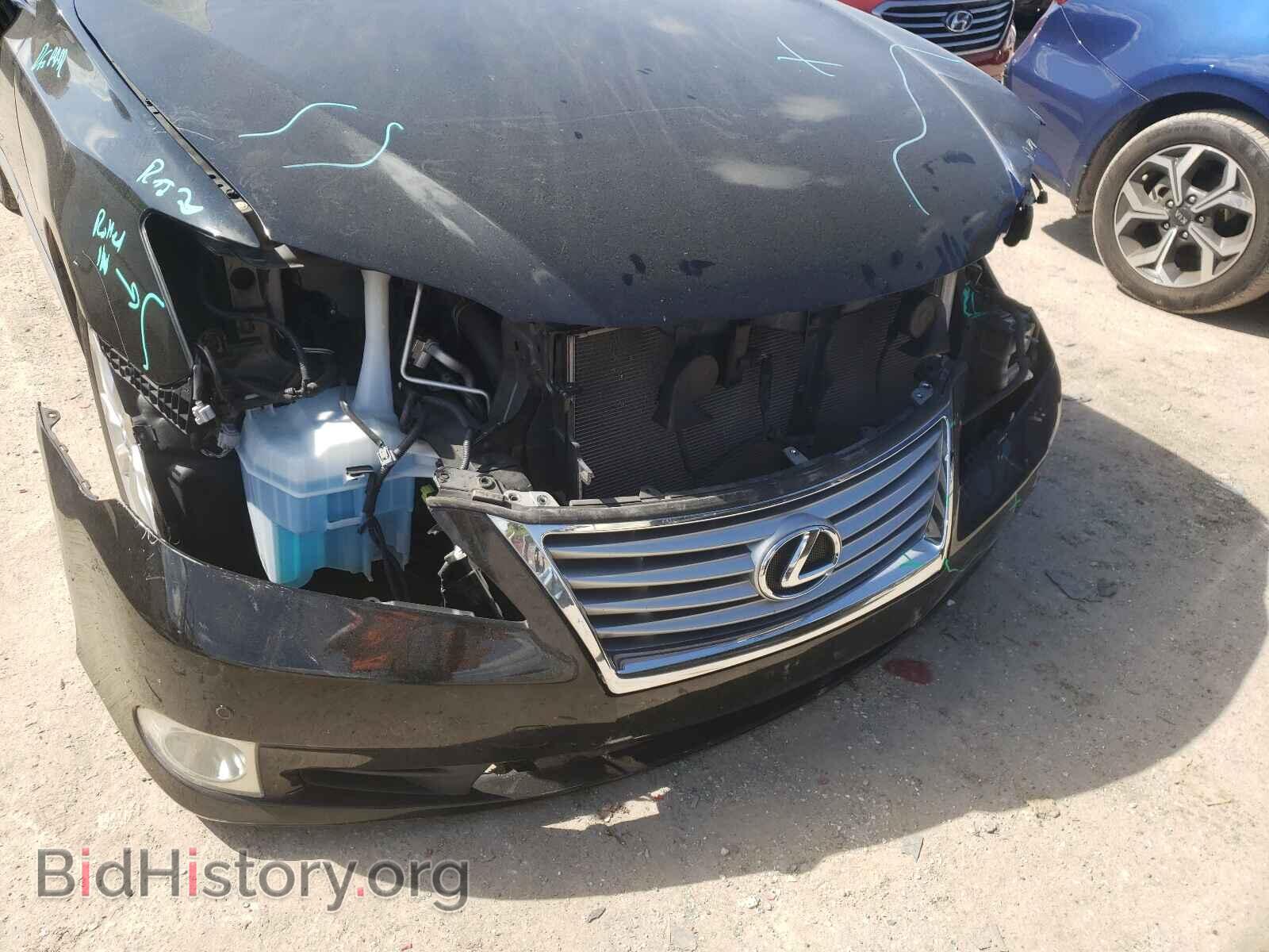 2012 LEXUS ES350 - VIN: JTHBK1EG7C2483606 - Фото 9