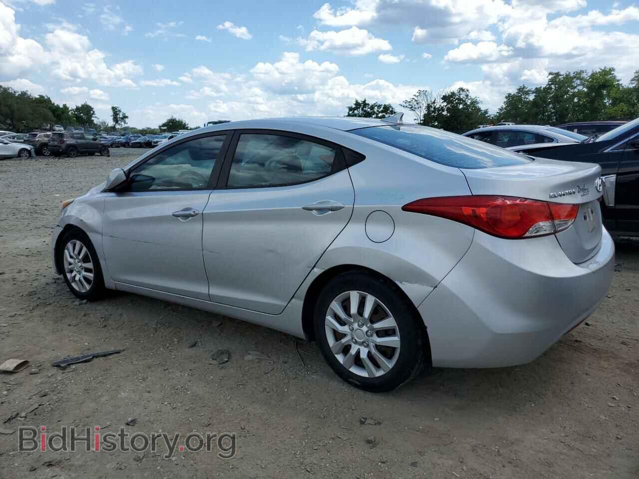 2012 HYUNDAI ELANTRA - VIN: KMHDH4AE6CU232736 - Фото 2